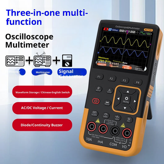 Osciloscopio Multímetro Digital Dual Canal 3 en 1