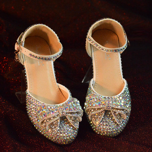 Zapatos de Princesa con Cristales y Destellos para Niñas - Image 4