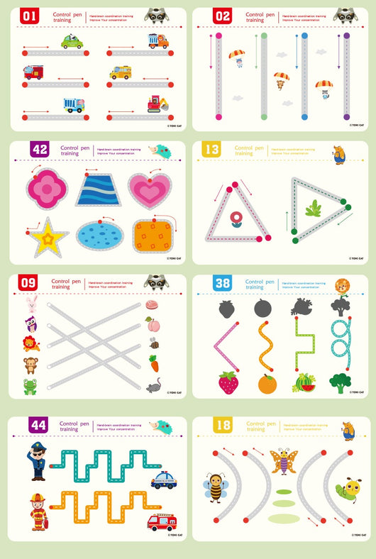 Tarjetas de Práctica para Control de Escritura - Educación Inicial Borrable - Image 17