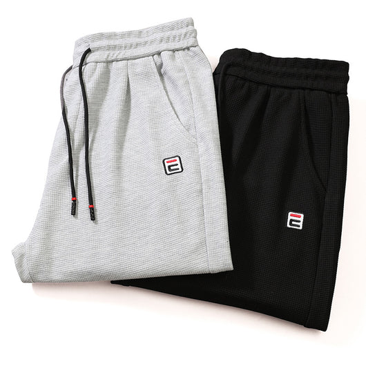 Pantalones Casuales Textura Waffle Talla Grande Cortos Juveniles - Image 4