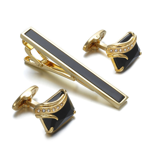 Gemelos y Pasador de Corbata Caballero Estilo Europeo Americano Premium - Image 3