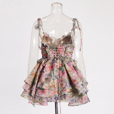 Vestido Corto Cintura Alta para Mujer - Image 9