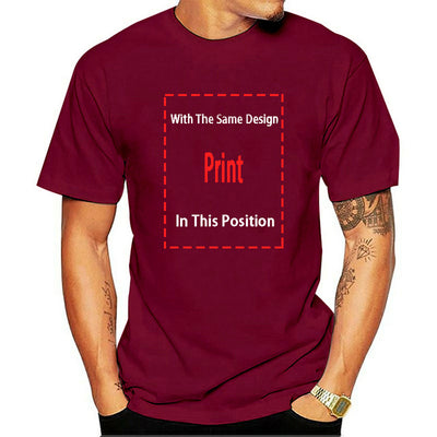 Camiseta Suelta Cuello Redondo Jirafa Manga Corta para Hombre - Image 10
