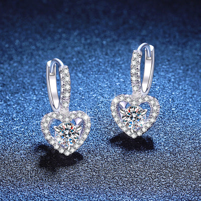 Aretes de Plata Esterlina 925 con Moissanita - Estilo Europeo y Americano - Image 3