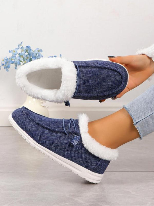 Zapatos Casuales Planos de Algodón para Mujer - Image 8