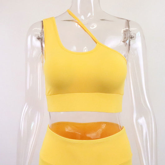 Chaleco Asimétrico de Un Hombro - Image 20