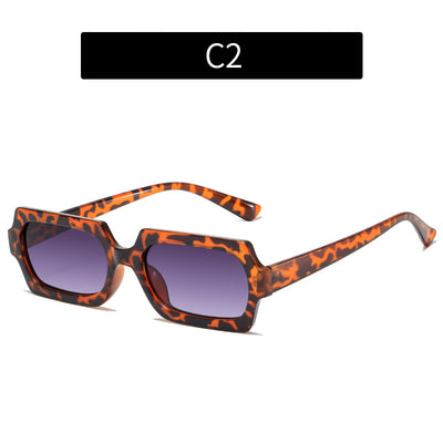 Gafas de Sol Marco Pequeño Estilo Trendy Europeo Americano - Image 5