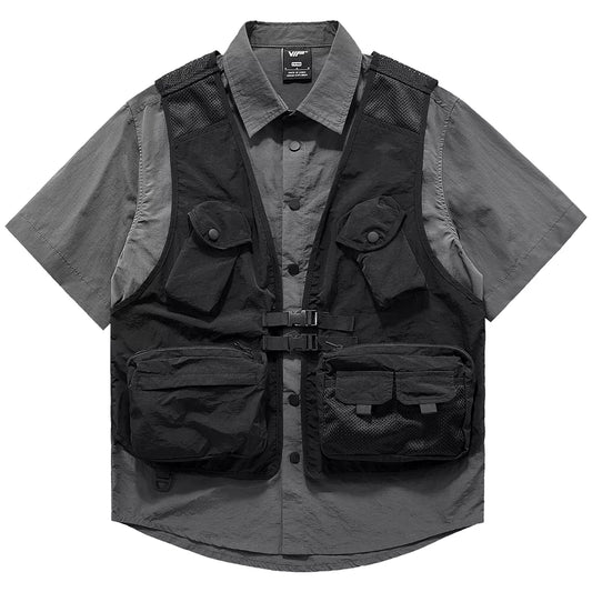 Camisa Suelta Casual de Manga Corta para Hombre - Image 2