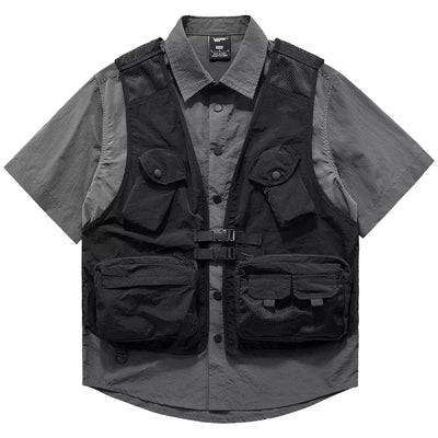 Camisa Suelta Casual de Manga Corta para Hombre - Image 2