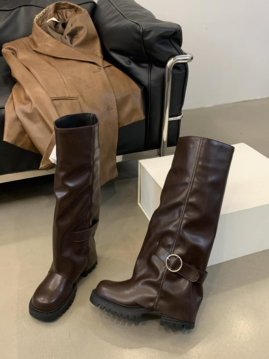 Botas Largas Versátiles con Base Reforzada para Mujer - Image 10