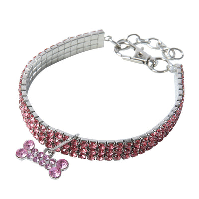 Collar de Perro con Cristales Brillantes - Accesorios Elegantes para Mascotas Pequeñas - Image 22