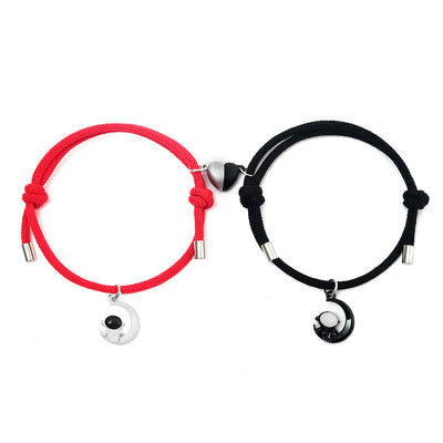 Pulsera de Pareja Astronauta Imán del Amor - Image 8