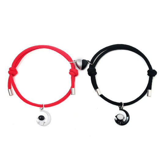 Pulsera de Pareja Astronauta Imán del Amor - Image 8