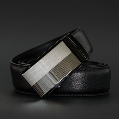 Cinturón de Cuero Bovino de Doble Capa para Hombre - Image 8