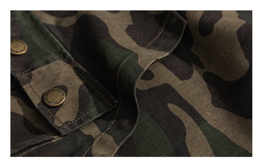 Chaqueta Táctica Camuflaje Estilo Militar Moderna - Image 13