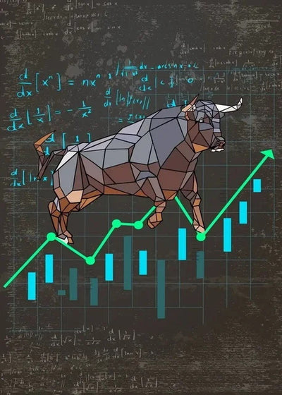Cuadro Decorativo Bolsa y Mercado: Arte de Inversión y Finanzas - Image 13