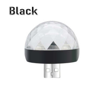 Luz LED Mágica Inteligente con Control de Voz - Esfera Cristal para Fiestas y Autos - Image 10