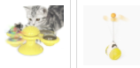 Juguete Interactivo Giratorio para Gatos - Rascador Multiusos con Limpiador Dental - Image 28