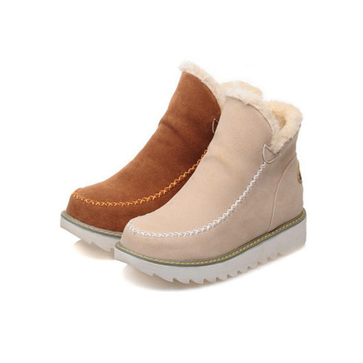 Botas Martin Cortas para Mujer con Forro Cálido de Terciopelo - Image 8