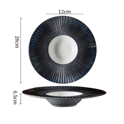 Soporte para Platos Estilo Occidental con Diseño de Sombrero de Paja - Image 11