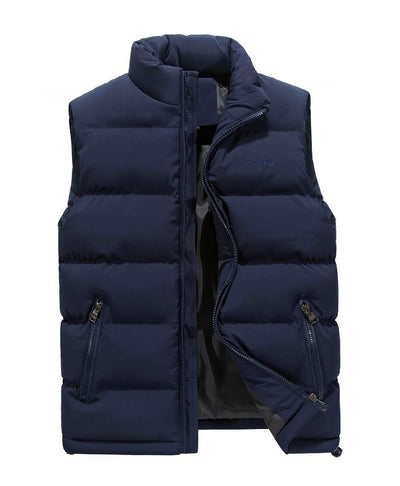 Chaleco Acolchado de Algodón para Hombre - Calidez Otoño e Invierno - Image 17