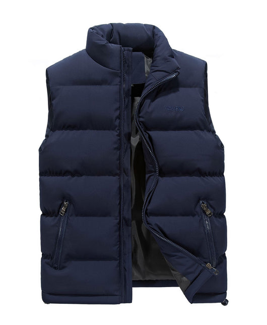 Chaleco Acolchado de Algodón para Hombre - Calidez Otoño e Invierno - Image 17