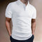 Polo Hombre Rayas Americanas - Corte Holgado Transpirable Profesional