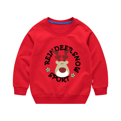 Sudadera Infantil Estilo Coreano Cuello Redondo para Niños - Image 18