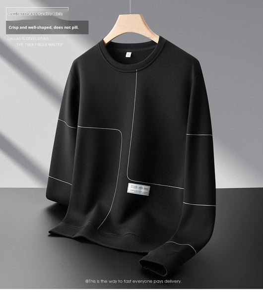 Sudadera Holgada Cuello Redondo Casual Versátil para Hombre - Image 10