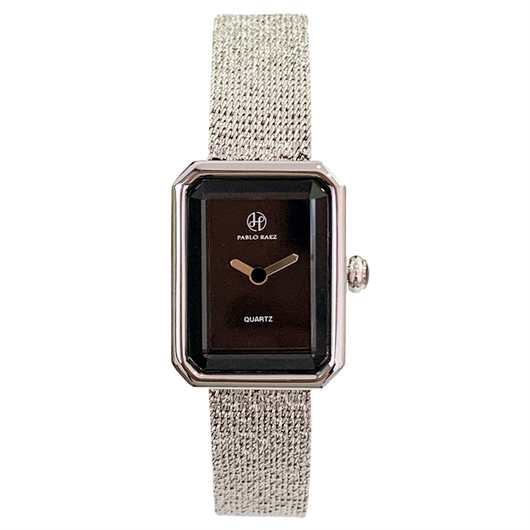 Reloj de Cuarzo con Malla Delicada y Esfera Cuadrada Resistente al Agua - Image 13