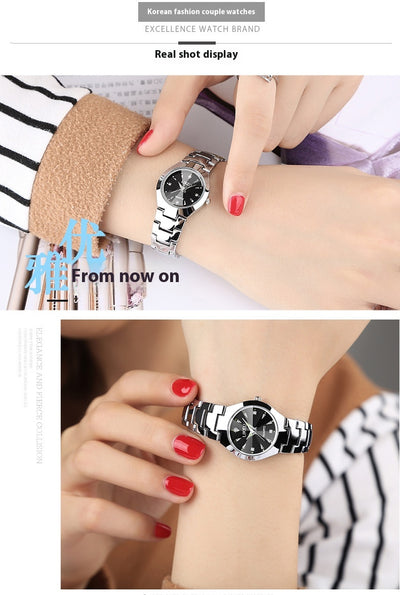 Reloj de Cuarzo Impermeable para Mujer de Temperamento Simple - Image 18