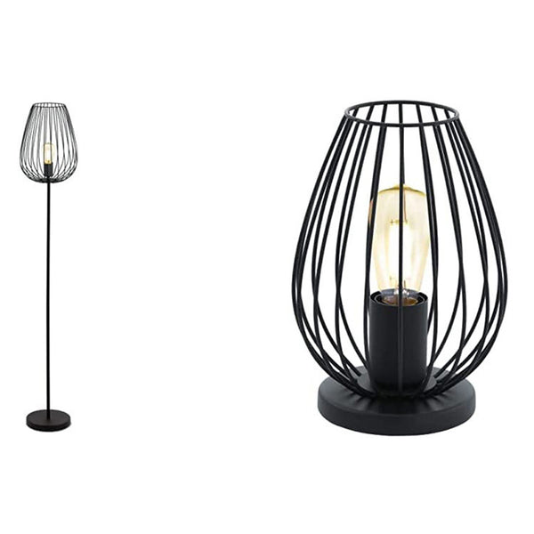 Lámpara de Pie LED Vintage Estilo Rústico