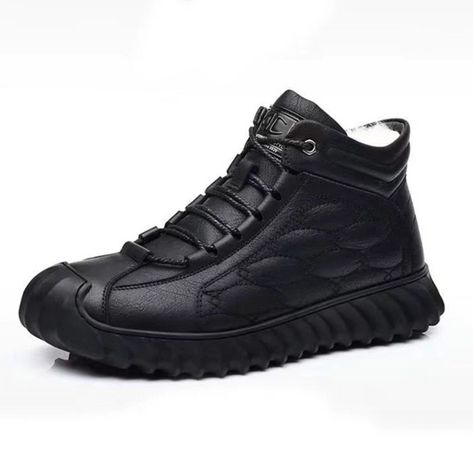 Zapatos Casuales Cálidos para Hombre con Forro de Algodón Grueso - Image 4