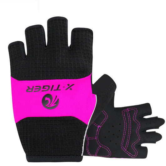 Guantes de Ciclismo X TIGER Medio Dedo Verano - Hombre y Mujer - Image 9