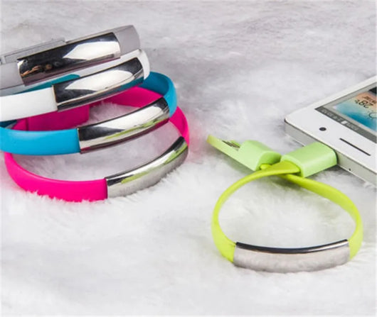 Pulsera Cable USB Silicona - Carga Rápida Portátil - Image 11