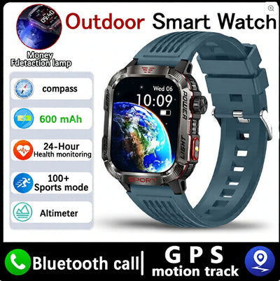 Reloj Inteligente Deportivo con Altímetro Barométrico y Llamadas Bluetooth - Image 3