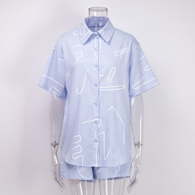 Conjunto de Shorts y Playera de Manga Corta para Hombre - Image 7