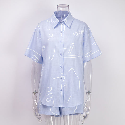 Conjunto de Shorts y Playera de Manga Corta para Hombre - Image 7