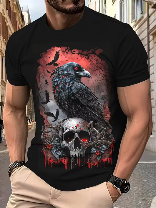 Playera Casual para Hombre con Estampado Digital 3D - Image 21