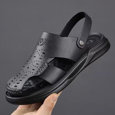 Sandalias de Cuero Genuino - Comodidad Total para Conducir y Actividades Exteriores - Image 4