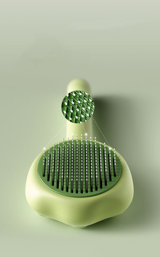 Peine Deslanador para Gatos - Removedor de Pelo Autoexpulsable con Mango Ergonómico - Image 10