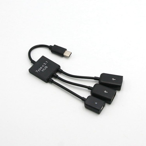 Hub Multipuerto USB-C con Carga Rápida y Triple Conexión - Image 4