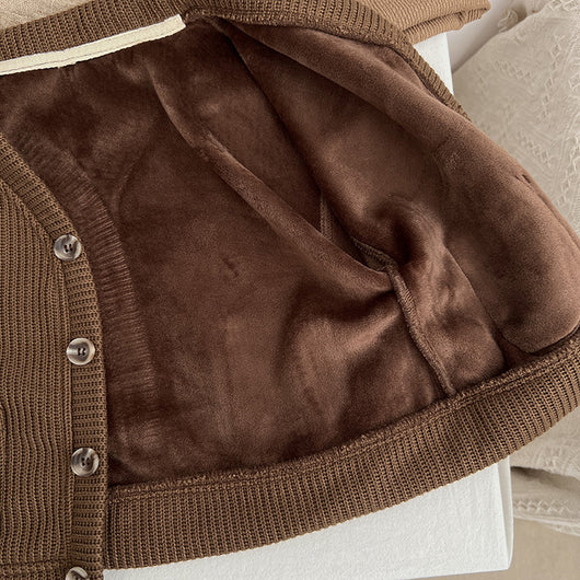 Cardigan Térmico Acolchado para Bebé - Unisex con Cuello V - Image 12