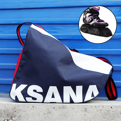 Bolsa de Transporte Acolchada para Patines - Mochila Deportiva con Correa de Hombro