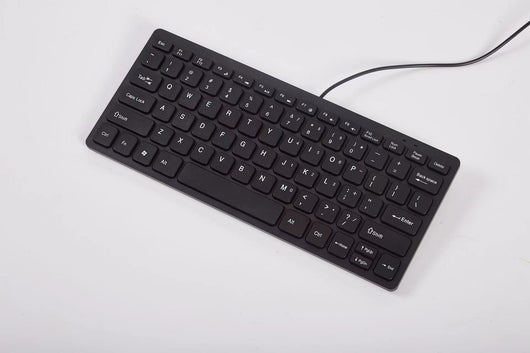 Teclado USB Compacto Silencioso para Computadora de Escritorio y Portátil - Image 17