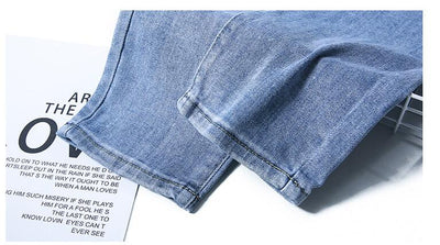 Pantalones Capri Ajustados de Cintura Alta con Elastano Coreano - Image 12