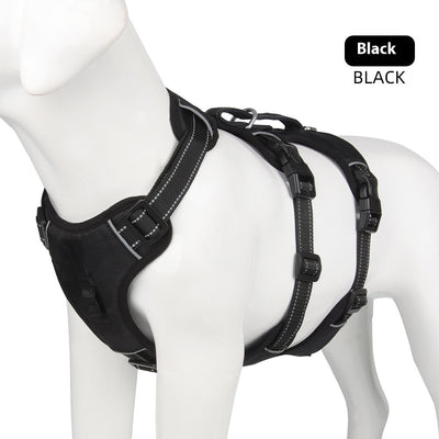 Arnés de Pecho Antiescape para Perros Grandes con Cuerda de Tela Oxford - Image 5