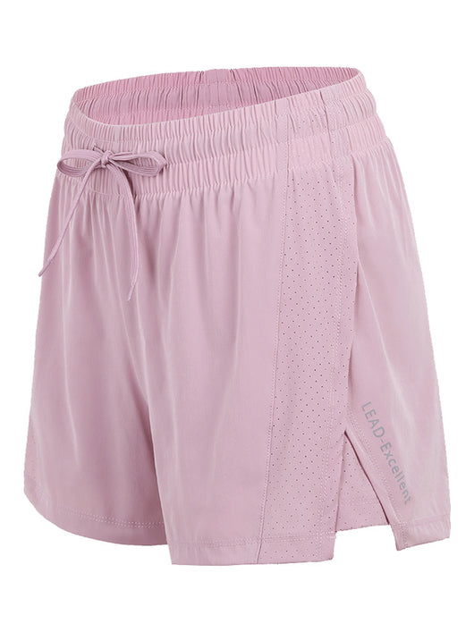 Shorts Deportivos Cintura Alta Mujer Secado Rápido - Image 5