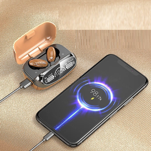 Auriculares Bluetooth M35 TWS con Pantalla de Potencia y Cancelación de Ruido - Image 6