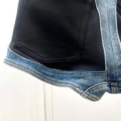 Shorts Denim Ajustado Cintura Alta - Image 11